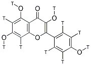 KAEMPFEROL, [3H]- 结构式