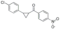 [2-(4-CHLOROPHENYL)CYCLOPROPYL](4-NITROPHENYL)METHANONE 结构式