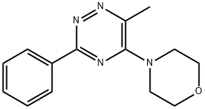 6-METHYL-5-MORPHOLINO-3-PHENYL-1,2,4-TRIAZINE 结构式