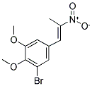 1-(3-BROMO-4,5-DIMETHOXYPHENYL)-2-NITROPROPENE 结构式