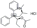 (-)-ALPHA-ACETYL-N-NORMETHADOL HYDROCHLORIDE 结构式