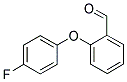 2-(4-FLUOROPHENOXY)BENZENECARBALDEHYDE 结构式