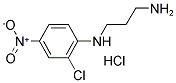 N-(2-CHLORO-4-NITROPHENYL)PROPANE-1,3-DIAMINE HYDROCHLORIDE 结构式