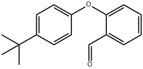 2-(4-(叔丁基)苯氧基)苯甲醛 结构式