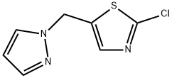 5-((1H-吡唑-1-基)甲基)-2-氯噻唑 结构式