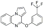 4-[3-(TRIFLUOROMETHYL)PHENOXY]PYRROLO[1,2-A]QUINOXALINE 结构式