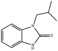 3-异丁基-1H-苯并咪唑-2-硫酮 结构式