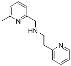 (6-METHYL-PYRIDIN-2-YLMETHYL)-(2-PYRIDIN-2-YL-ETHYL)-AMINE 结构式