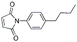 1-(4-BUTYL-PHENYL)-PYRROLE-2,5-DIONE 结构式
