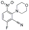 6-FLUORO-2-MORPHOLINO-3-NITROBENZONITRILE 结构式