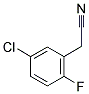 5-CHLORO-2-FLUOROPHENYLACETONITRILE 结构式