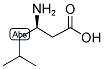 (R)-3-AMINO-5-METHYL-HEXANOIC ACID 结构式