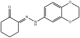 1,2-CYCLOHEXANEDIONE 1-[N-(2,3-DIHYDRO-1,4-BENZODIOXIN-6-YL)HYDRAZONE] 结构式