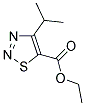 4-异丙基-1，2，3-噻重氮-5-羧酸乙酯 结构式