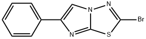 2-BROMO-6-PHENYLIMIDAZO[2,1-B][1,3,4]THIADIAZOLE 结构式