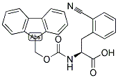 FMOC-L-2-CYANOPHENYLALANINE 结构式