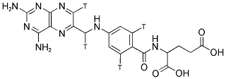 AMINOPTERIN, [3',5',7,9-3H(N)]- 结构式