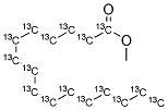 METHYL HEXADECANOATE-13C16 结构式