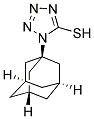 1-(1-ADAMANTYL)-5-MERCAPTOTETRAZOL 结构式