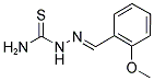 2-METHOXYBENZALDEHYDE THIOSEMICARBAZONE 结构式