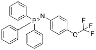 TRIPHENYL([4-(TRIFLUOROMETHOXY)PHENYL]IMINO)PHOSPHORANE 结构式
