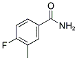 4-FLUORO-3-METHYLBENZAMIDE 结构式