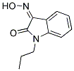 1-PROPYL-1H-INDOLE-2,3-DIONE 3-OXIME 结构式