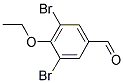 3,5-DIBROMO-4-ETHOXY-BENZALDEHYDE 结构式