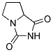 TETRAHYDRO-1H-PYRROLO[1,2-C]IMIDAZOLE-1,3(2H)-DIONE 结构式