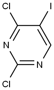 2,4-DICHLORO-5-IODOPYRIMIDINE 结构式