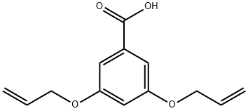 3,5-Bis(allyloxy)benzenecarboxylic acid 结构式