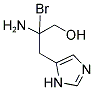 2-AMINO-2-BROMO-3-(1H-IMIDAZOL-5-YL)PROPAN-1-OL 结构式