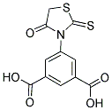 5-(4-OXO-2-THIOXO-1,3-THIAZOLIDIN-3-YL)ISOPHTHALIC ACID 结构式