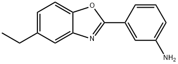 3-(5-ETHYL-BENZOOXAZOL-2-YL)-PHENYLAMINE 结构式