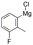 3-FLUORO-2-METHYLPHENYLMAGNESIUM CHLORIDE 结构式