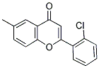 2'-CHLORO-6-METHYLFLAVONE 结构式