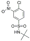 N-(TERT-BUTYL)-4-CHLORO-3-NITROBENZENESULFONAMIDE 结构式