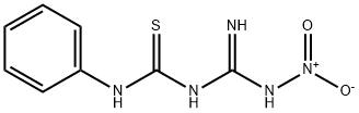 1-NITRO 3-(N-PHENYL THIOCARBAMOYL) GUANIDINE 结构式