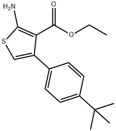 Ethyl 2-amino-4-(4-tert-butylphenyl)thiophene-3-carboxylate