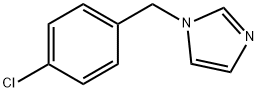 1-(4-CHLOROBENZYL)-1H-IMIDAZOLE 结构式