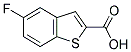 5-FLUORO-1-BENZOTHIOPHENE-2-CARBOXYLIC ACID 结构式