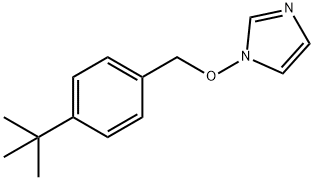 1-([4-(TERT-BUTYL)BENZYL]OXY)-1H-IMIDAZOLE 结构式