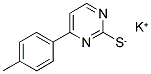 Potassium 4-(4-methylphenyl)-2-pyrimidinethiolate 结构式