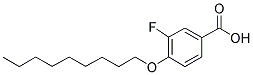 3-Fluoro-4-nonyloxybenzoic acid 结构式