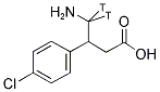 巴氯芬(-)(丁基-4-3H(N) 结构式