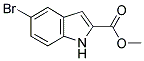 5-BROMO-1H-INDOLE-2-CARBOXYLIC ACID METHYL ESTER 结构式