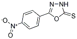 5-(4-NITROPHENYL)-1,3,4-OXADIAZOLE-2(3H)-THIONE 结构式