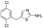 5-(2,5-DICHLORO-BENZYL)-THIAZOL-2-YLAMINE 结构式