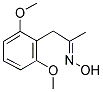 (2,6-DIMETHOXYPHENYL)ACETONE OXIME 结构式