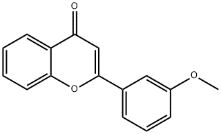 2-(3-甲氧基苯基)-4H-色烯-4-酮 结构式